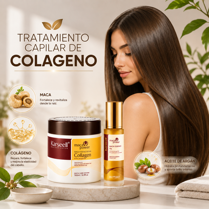 Tratamiento de Reparación, Hidratación y Control del Frizz en 2 Pasos