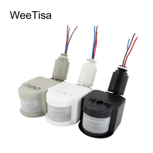 Sensor Automático de Movimiento para Luces Exterior.