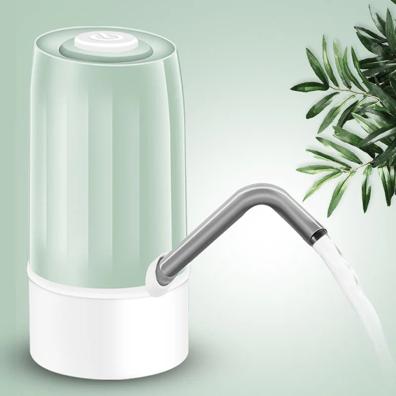Bomba Dispensadora USB Recargable para Bidón de agua.