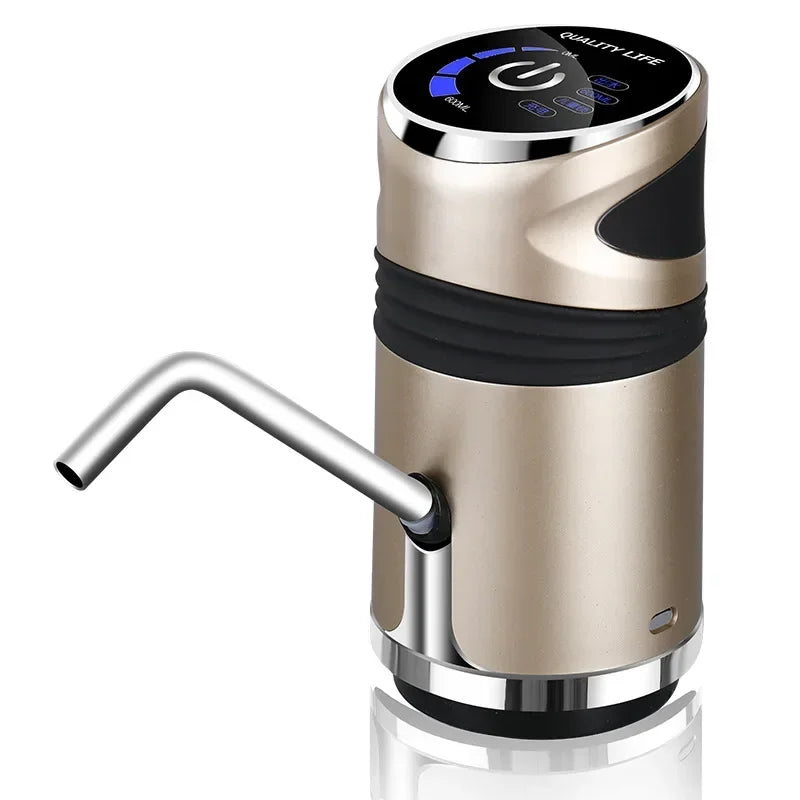 Bomba Dispensadora USB Recargable para Bidón de agua.