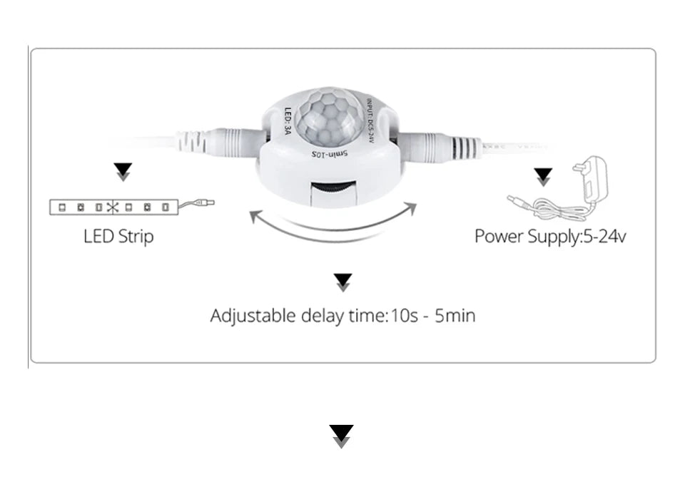 Detector de Movimiento para Iluminación Automática.