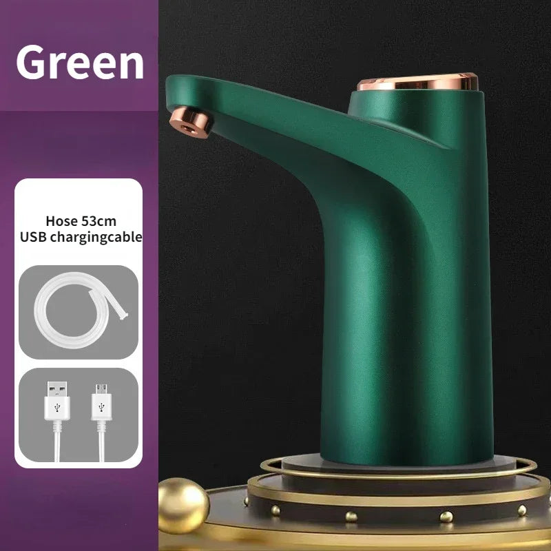Bomba Dispensadora USB Recargable para Bidón de agua.