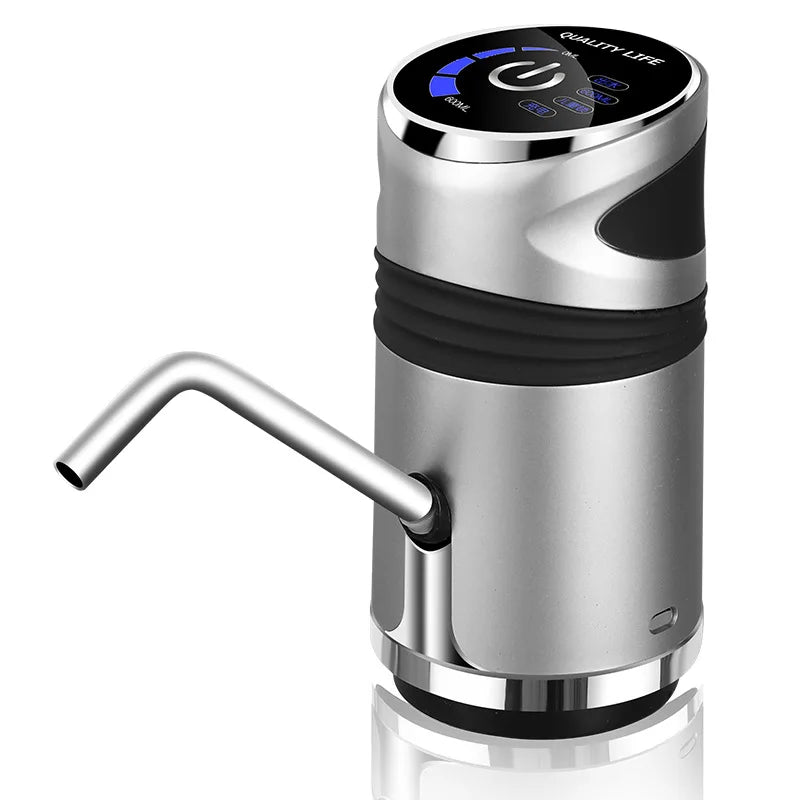 Bomba Dispensadora USB Recargable para Bidón de agua.