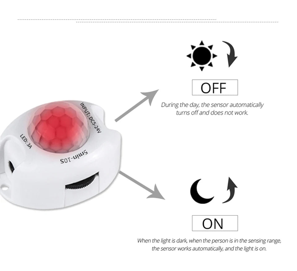 Detector de Movimiento para Iluminación Automática.
