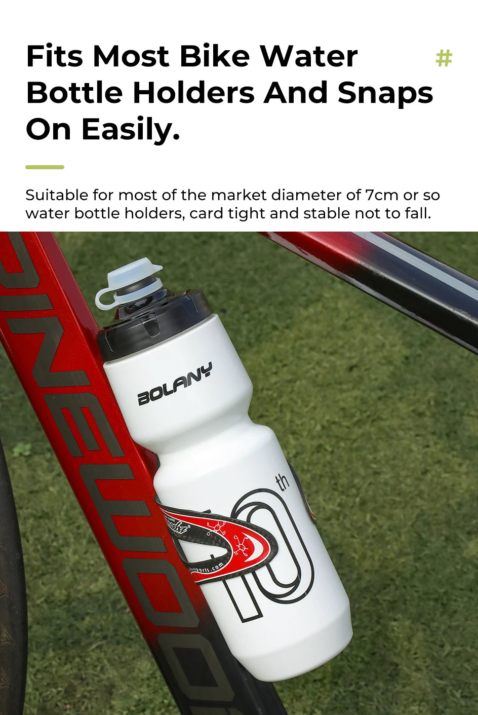 Botella Deportiva BOLANY 750ml Antifugas.