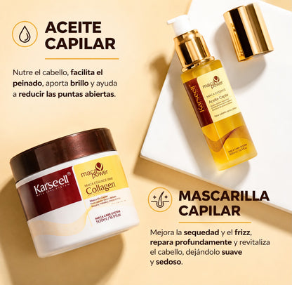 Tratamiento de Reparación, Hidratación y Control del Frizz en 2 Pasos